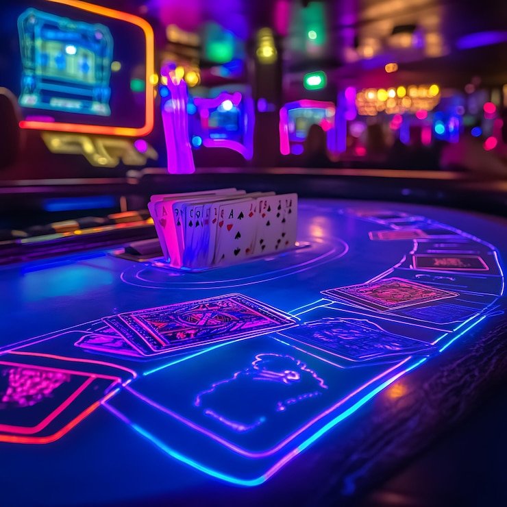 megasloto slot app home screen on Android phone showing live-dealer table selection